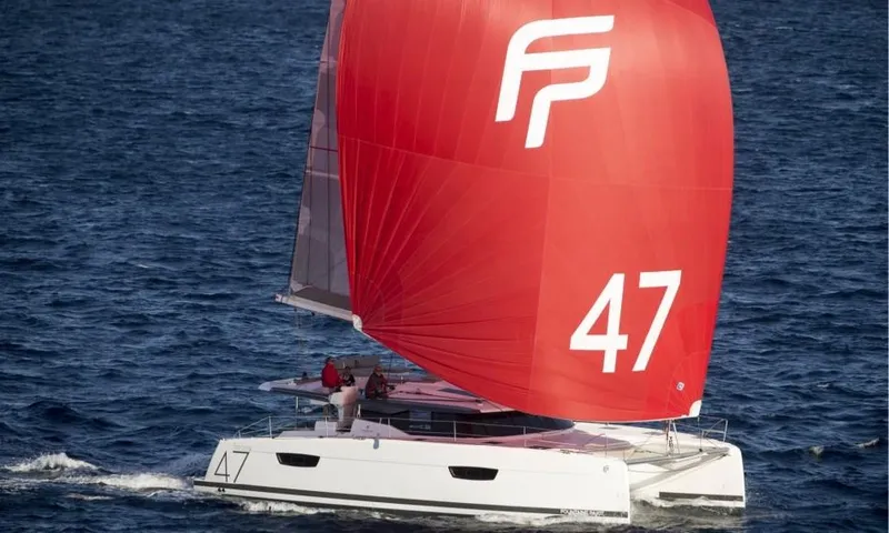 Pandora Yacht Photos Pics Manufacturer Provided Image: Fountaine Pajot Saona 47 Sailing