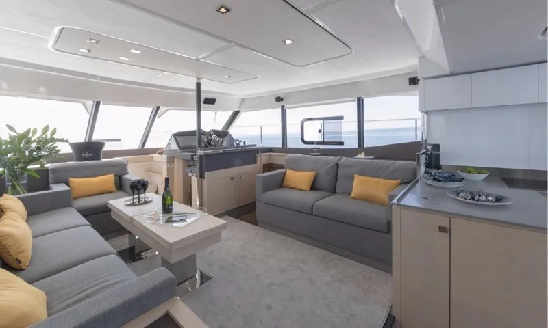  Yacht Photos Pics Manufacturer Provided Image: Manufacturer Provided Image: Manufacturer Provided Image: Fountaine Pajot MY 44 Saloon