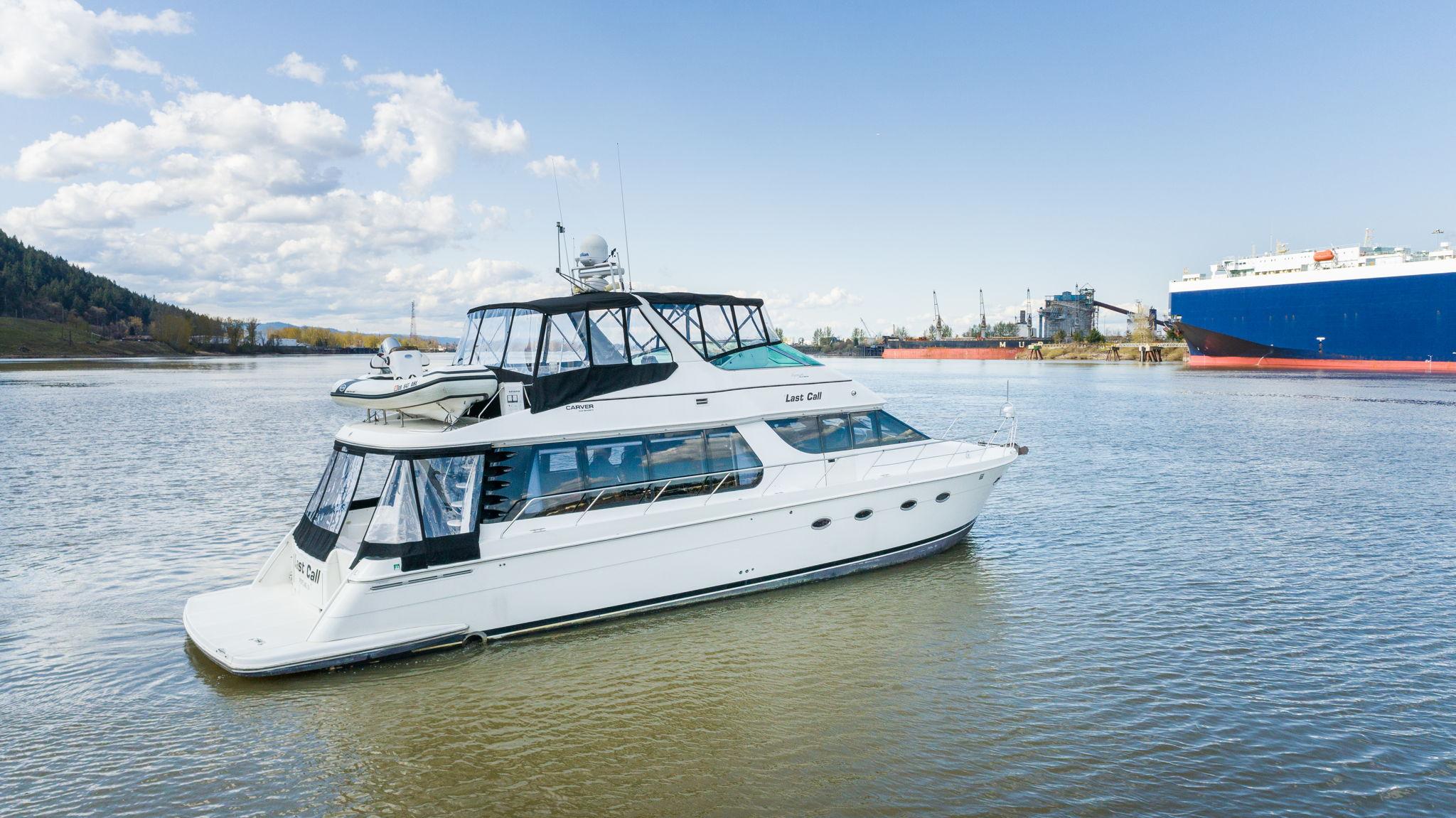 2001 Carver 570 Voyager Pilothouse Motor Yacht for sale YachtWorld