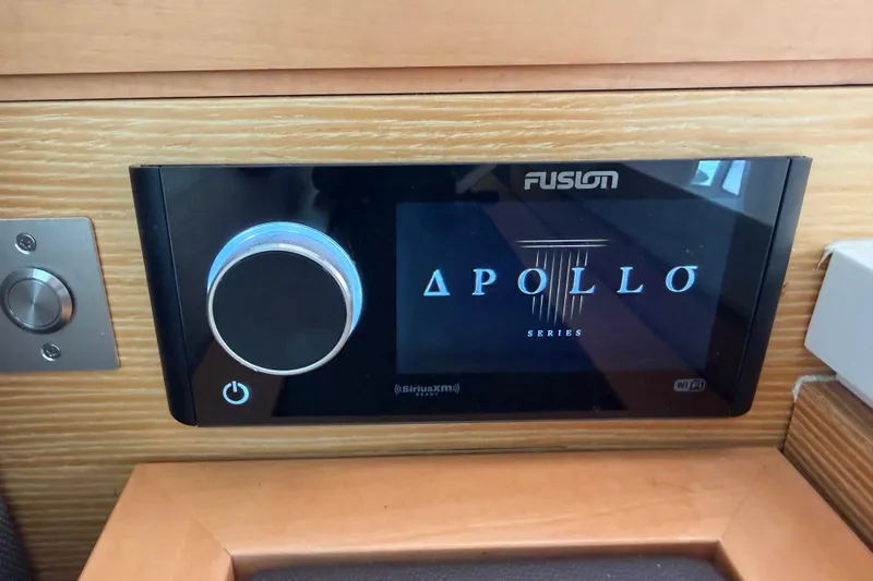 Muse Yacht Photos Pics Fusion Apollo Series audio system on 2019 Nautitech 40 Open yacht.