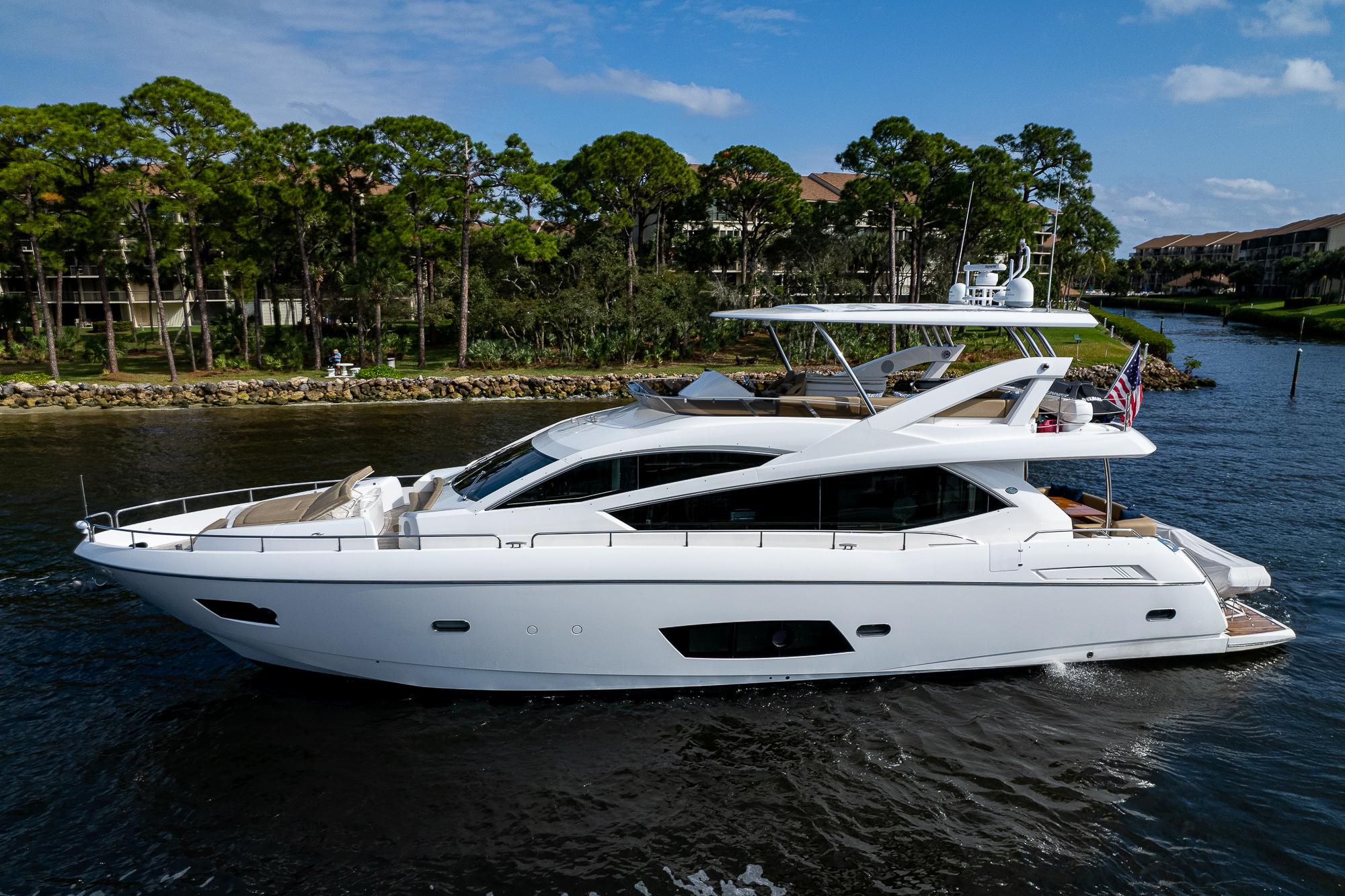 sunseeker 73 yacht for sale