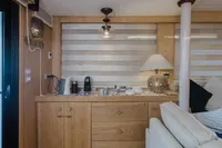 Luxurious interior of 2024 Custom Canyon 92 yacht with modern decor and amenities.