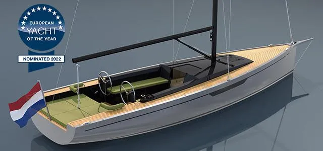  Yacht Photos Pics Saffier 33 Life yacht, 2026 model, European Yacht of the Year nominee, sleek design.