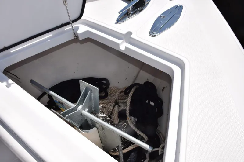 Lion's Share Yacht Photos Pics Anchor locker