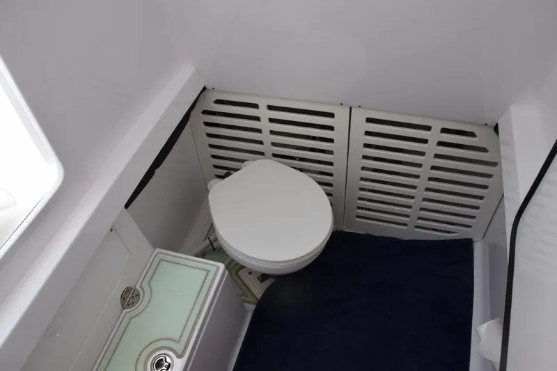 Lion's Share Yacht Photos Pics Head