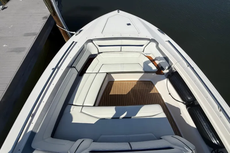  Yacht Photos Pics 2019 Tiara Sport 38 LS boat with spacious seating and elegant design.