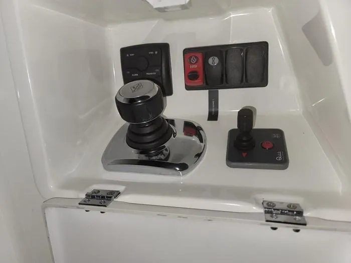  Yacht Photos Pics Prestige 560 yacht control panel, 2016 model.