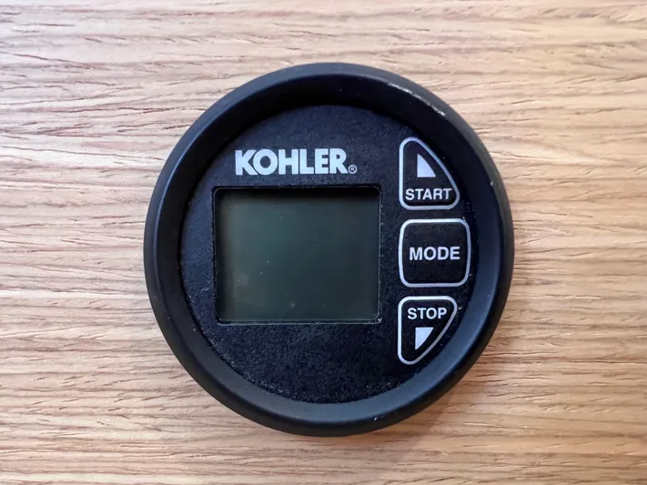  Yacht Photos Pics Digital control panel on Pardo Yachts P38, 2024 model.