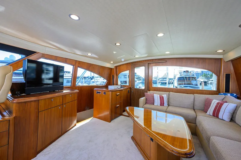 Speculator Yacht Photos Pics Viking 92 SPECULATOR - Enclosed Sky Bridge Helm