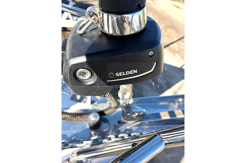 Sea Fever IV Yacht Photos Pics Close-up of Selden equipment on a 2022 Catalina 355 sailboat.
