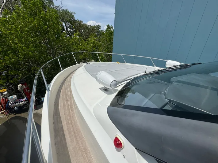  Yacht Photos Pics Luxury Absolute 40 yacht deck, 2014 model, with sleek design and modern features.