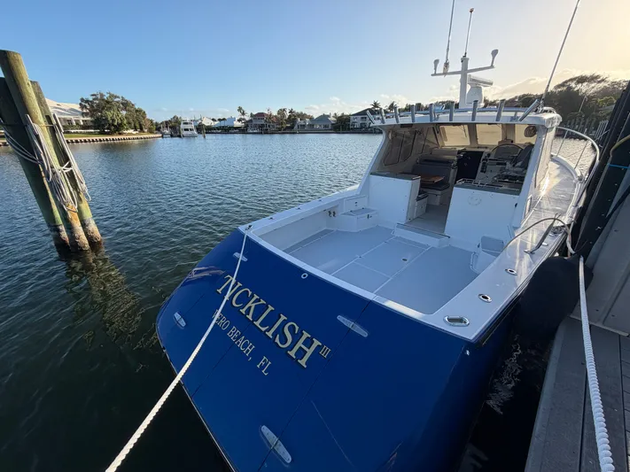 Ticklish Yacht Photos Pics True North 38 Heritage yacht from 2002 docked at harbor.