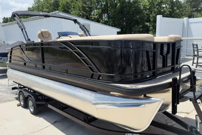 Godfrey Monaco 23' Dual Flip Lounge Tritoon - 235 DFL