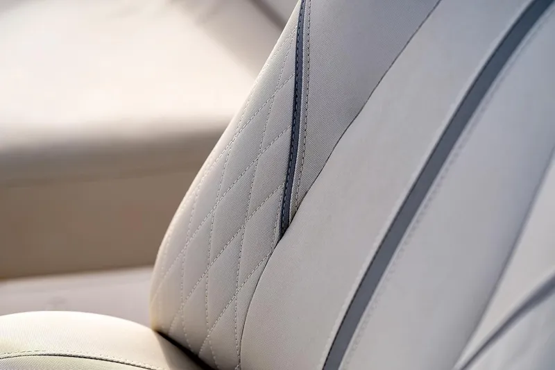  Yacht Photos Pics Luxurious beige seating detail in 2019 Princess S78 yacht.