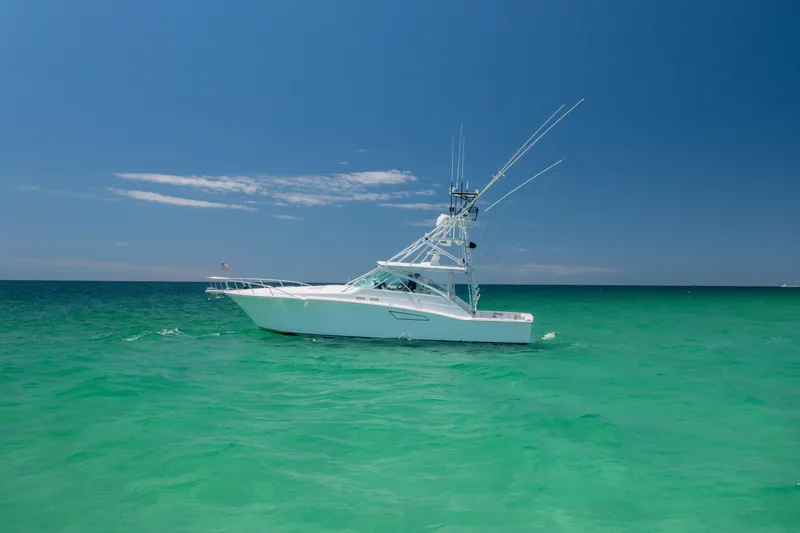 Tail Walker Yacht Photos Pics 2000 Cabo 45 Express TAIL WALKER-Port Profile 1