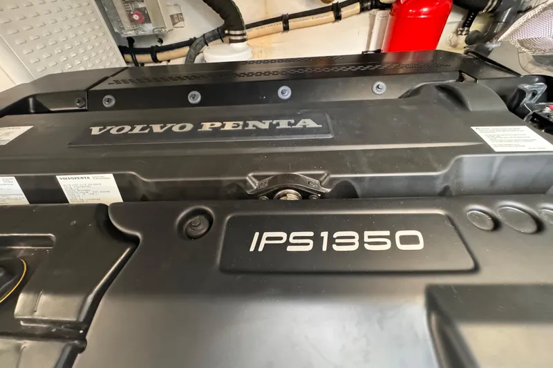  Yacht Photos Pics Volvo Penta IPS1350 engine in 2025 Azimut Fly 68 yacht.