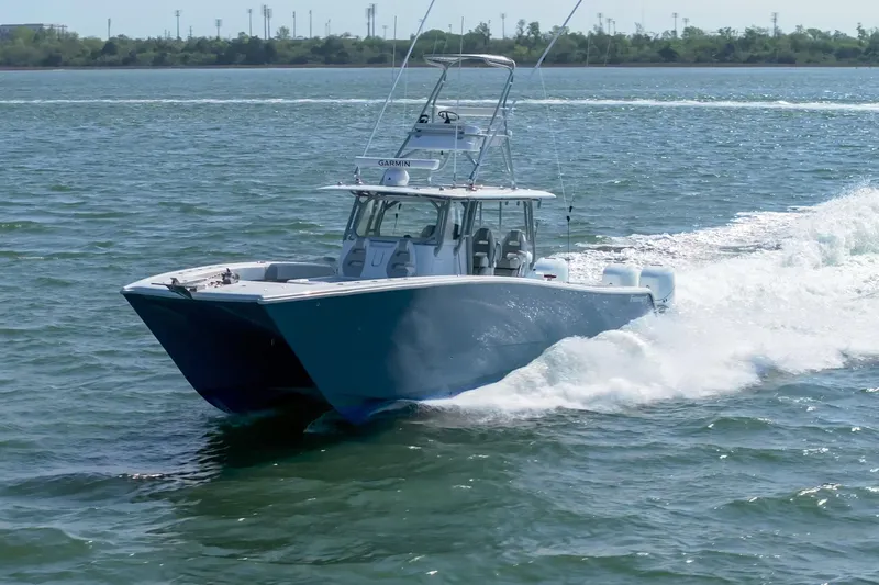 Double Tap Yacht Photos Pics Freeman 42 42LR Double Tap- Port Running Photo