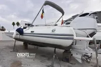 2019 Capelli Tempest 1000 Open boat on dry dock with Suzuki engine.