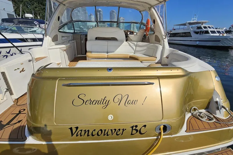  Yacht Photos Pics 1999 Sea Ray 460 Sundancer yacht, "Serenity Now," docked in Vancouver, BC.