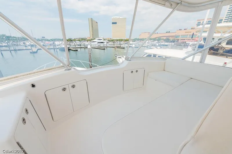 No Pressure Yacht Photos Pics Luxurious 2007 Post 53 Convertible yacht interior with marina view.