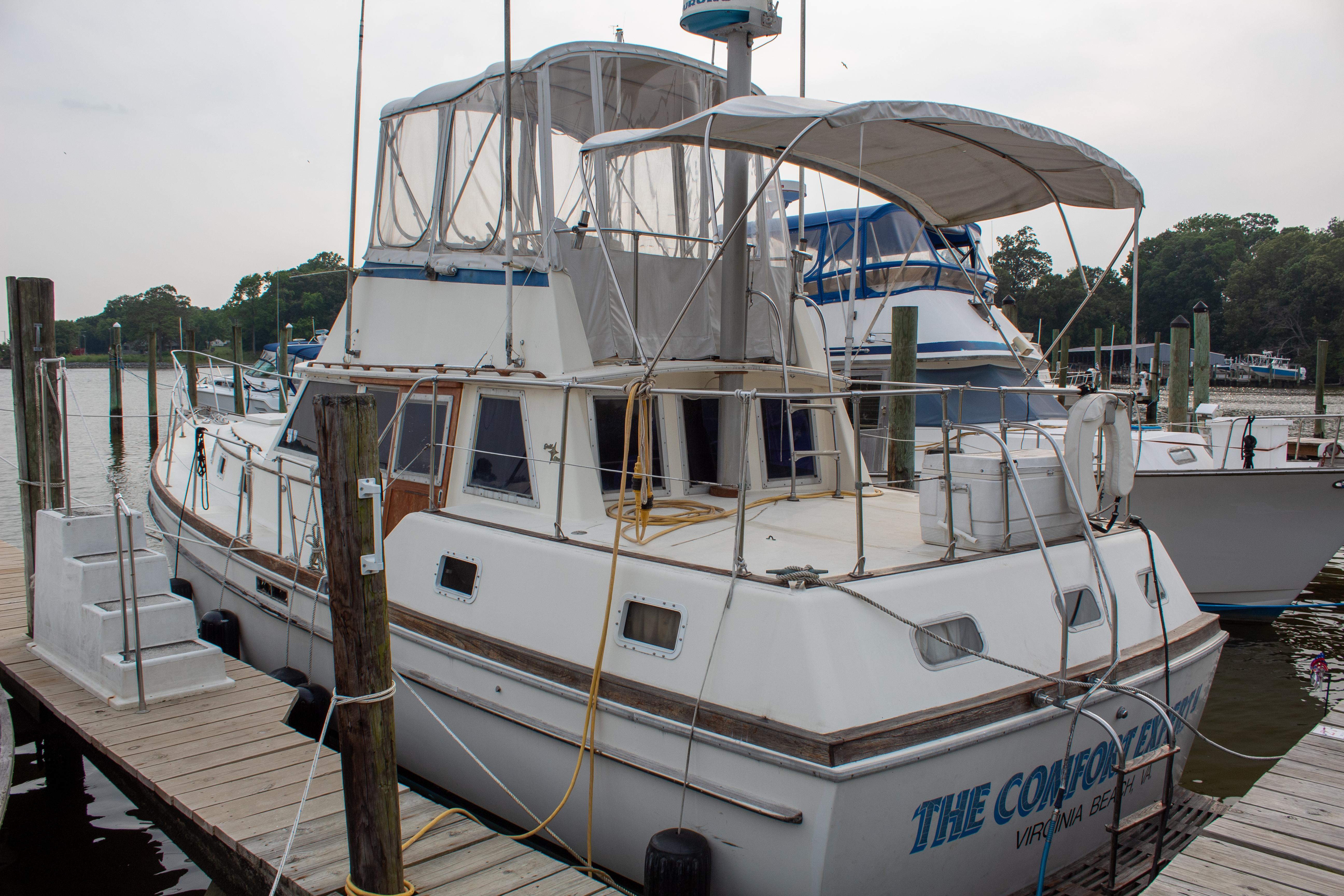 1975 Gulfstar 43 Mark II Trawler Trawler Kaufen - YachtWorld