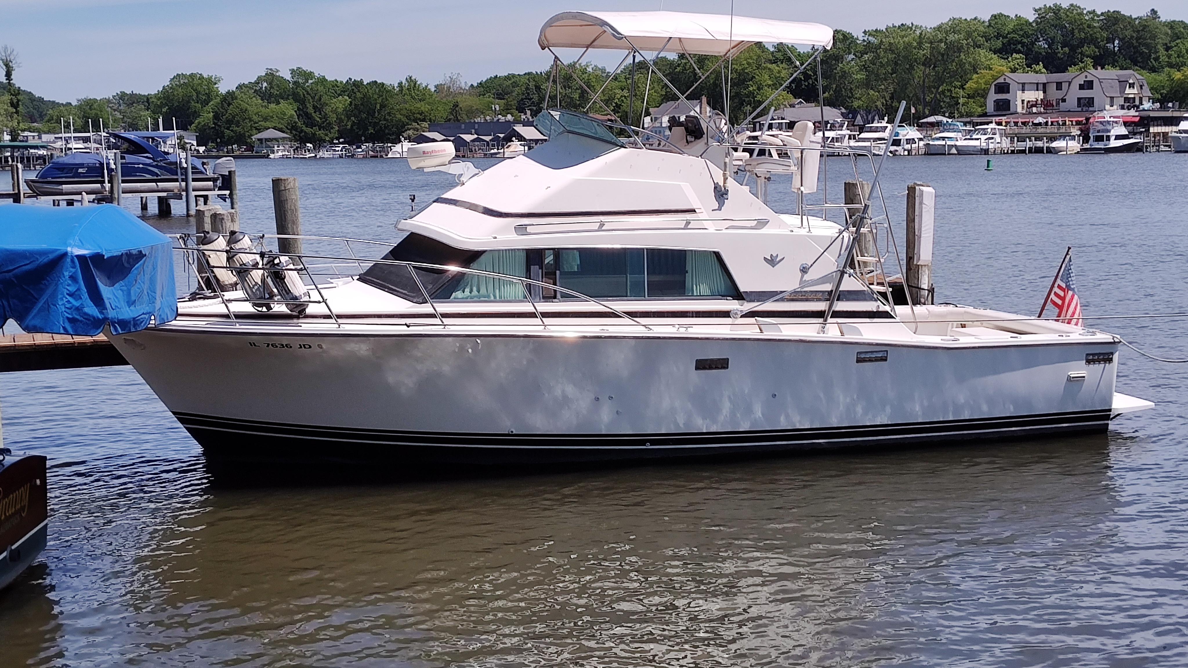 1987 Bertram 33 Sport Fisherman Convertible for sale - YachtWorld