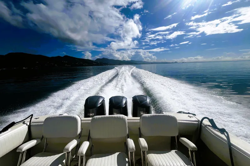  Yacht Photos Pics Intrepid 377 Walkaround Trinidad Tobago Caribbean