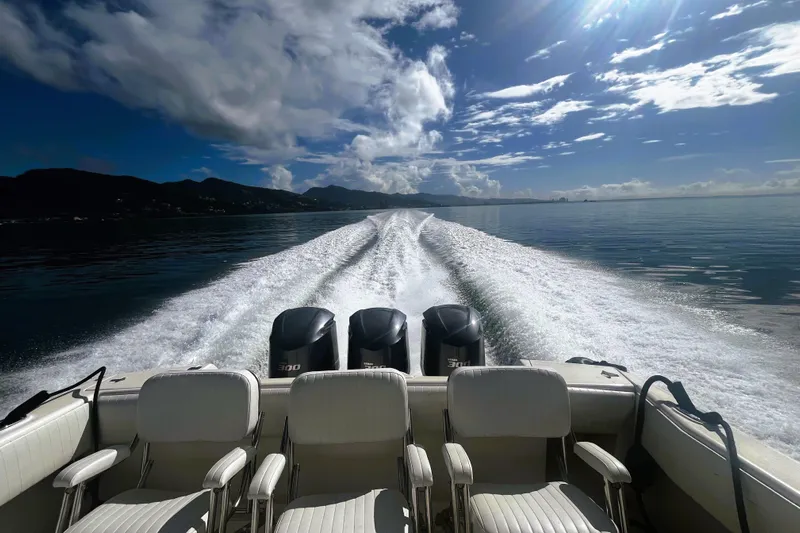  Yacht Photos Pics Intrepid 377 Walkaround Trinidad Tobago Caribbean