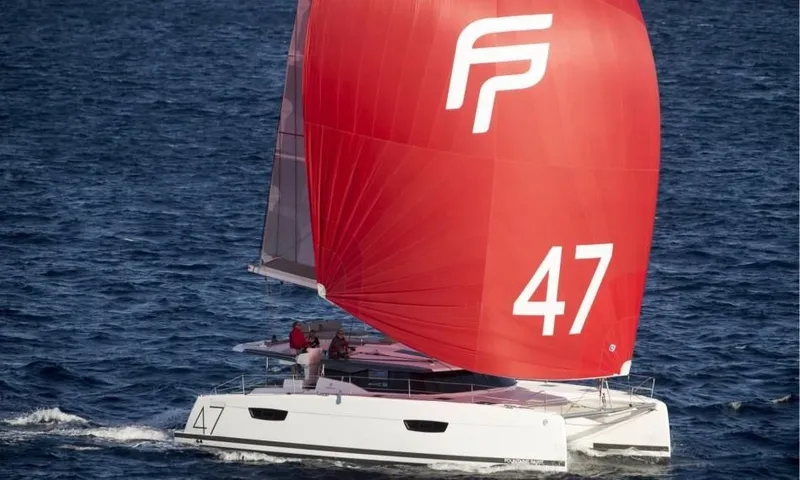 Cerebral Seabatical Yacht Photos Pics FP Saona 47 Factory Provided Brochure Photo