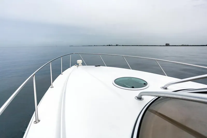 Pressin Paws Yacht Photos Pics 2008 Fountain - Bow