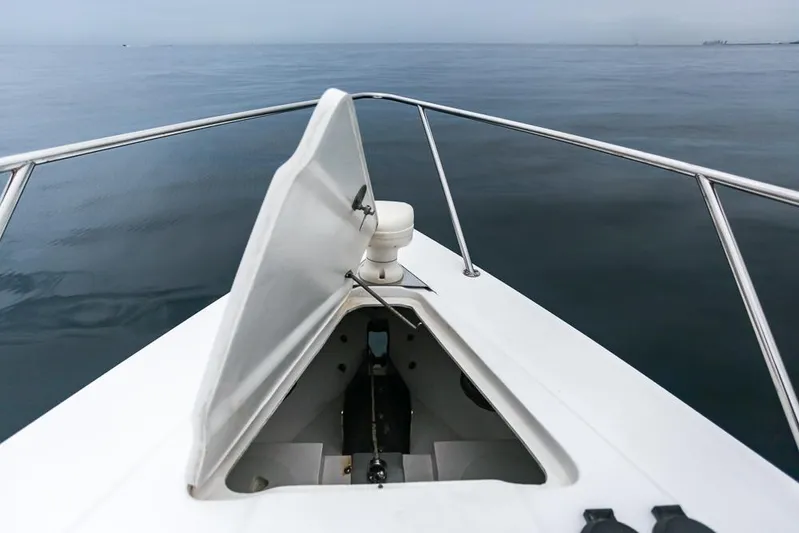 Pressin Paws Yacht Photos Pics 2008 Fountain - Bow