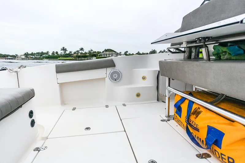 Pressin Paws Yacht Photos Pics 2008 Fountain - Aft