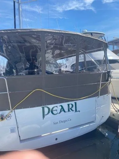 Pearl Yacht Photos Pics 2023 Jeanneau 380 yacht named "Pearl" docked in San Diego, California.