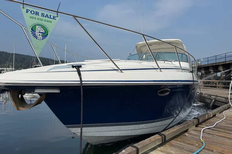  Yacht Photos Pics 2003 Formula 37 Performance Cruiser for sale at marina dock.