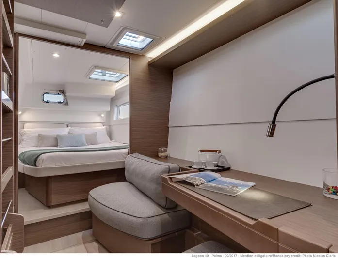 Land For Sail Yacht Photos Pics Manufacturer Provided Image: Lagoon 40 Cabin