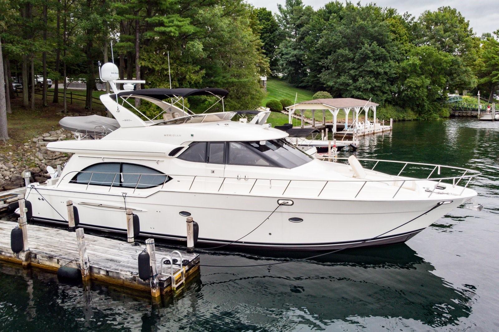 2008 Meridian 580 Pilothouse Motor Yacht for sale YachtWorld