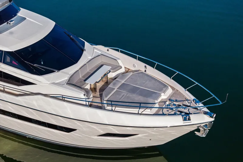 Sunsation Yacht Photos Pics 2019 Ferretti Yachts 780, luxury yacht with sleek design and spacious deck.
