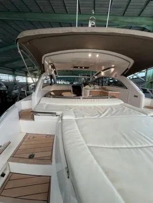  Yacht Photos Pics 2013 Sessa Marine C 48 yacht with spacious deck and luxurious seating.