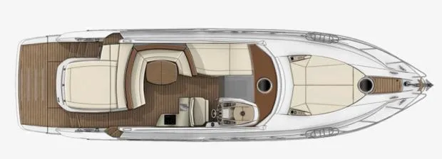  Yacht Photos Pics Top view of 2013 Sessa Marine C 48 yacht layout.