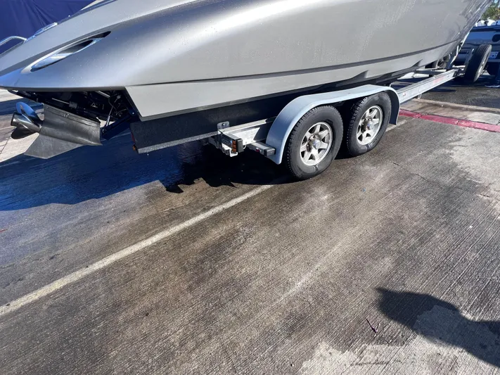 Unique Yacht Photos Pics Trailer with a sleek 2008 Porsche/Donzi boat on a sunny day.