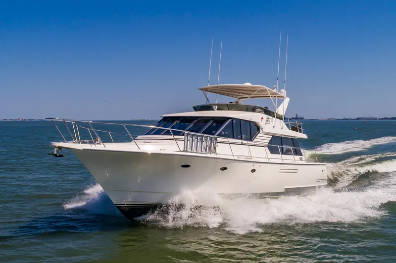 Mary Beth Yacht Photos Pics Mary Beth 58&apos; West Bay Pilothouse
