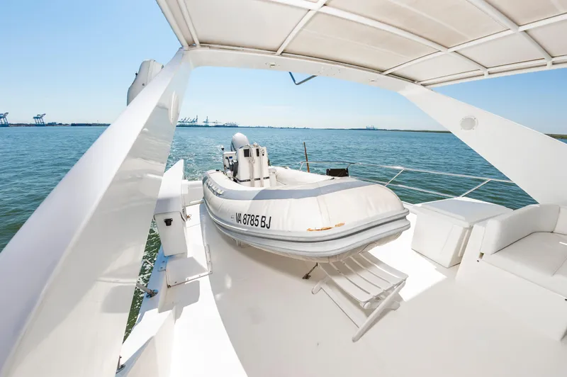 Mary Beth Yacht Photos Pics Tender and Davit