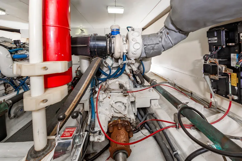 Mary Beth Yacht Photos Pics Starboard Engine