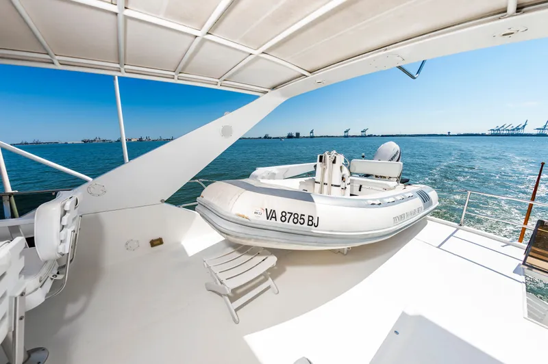 Mary Beth Yacht Photos Pics Tender and Davit