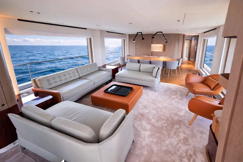 Sea Star Yacht Photos Pics Azimut Grande 26M 2025 - Main Salon