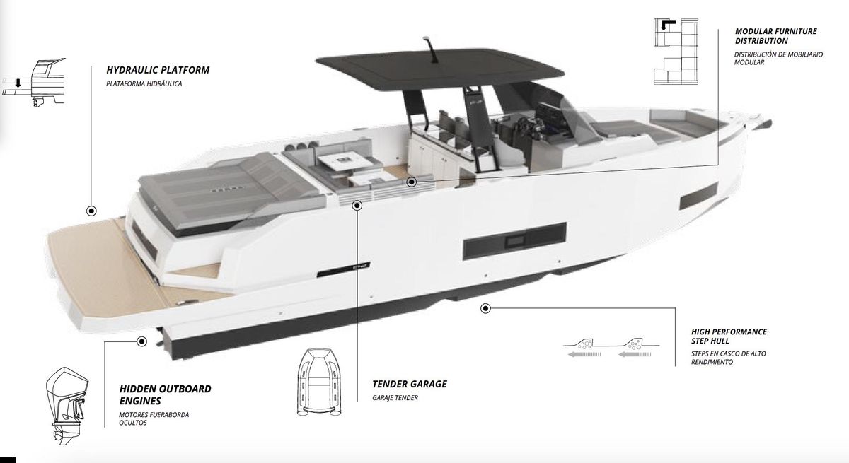 2021 De Antonio Yachts 45 