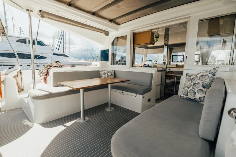 27 Reasons Yacht Photos Pics Luxurious 2020 Excess 12 yacht interior with cozy seating and elegant wooden table.