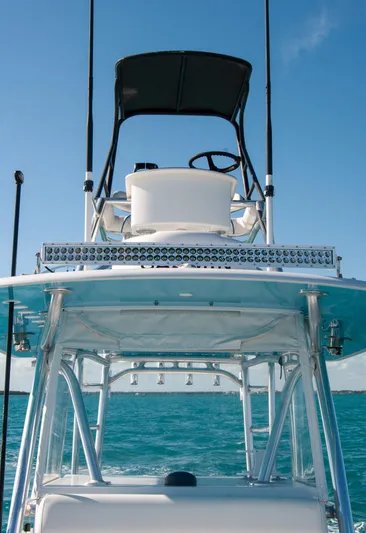 + Sea Keeper Yacht Photos Pics 2019 Contender 39 ST boat with tower, ocean view.