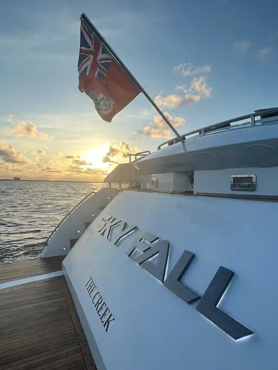 Skyfall Yacht Photos Pics 
