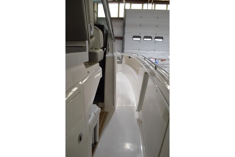 Hopena Yacht Photos Pics 2024 Tiara Yachts 34 LS interior view, showcasing sleek design and craftsmanship.